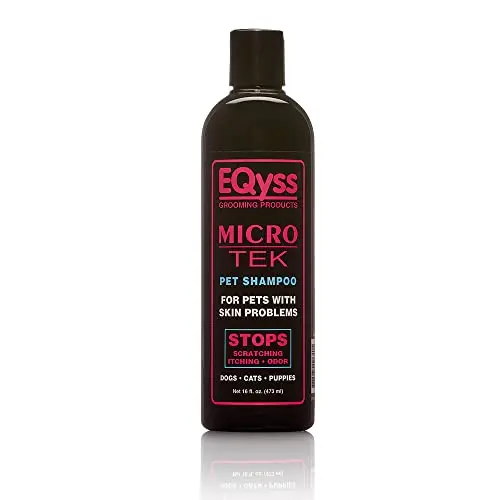 EQyss Micro-Tek Pet Shampoo bottle