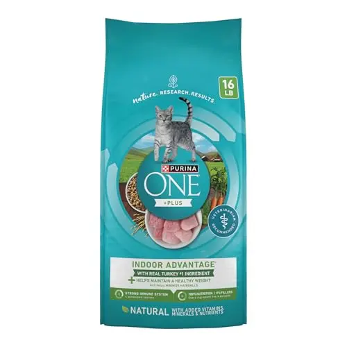Purina ONE Indoor Advantage Dry Cat Food bag