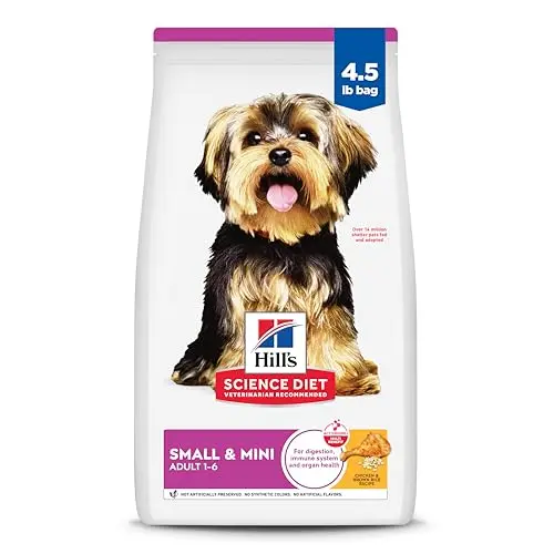 Hill's Science Diet Small & Mini Breed dog food bag