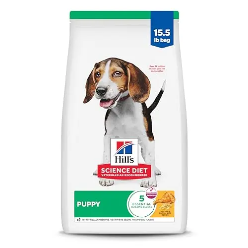 Hill's Science Diet Puppy dry dog food bag