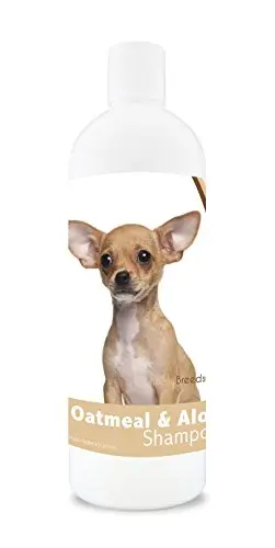 Healthy Breeds Chihuahua Oatmeal Shampoo bottle for dogs