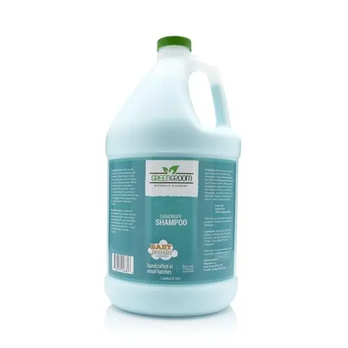 Green Groom Dandruff Dog Shampoo 1 gallon concentrated bottle