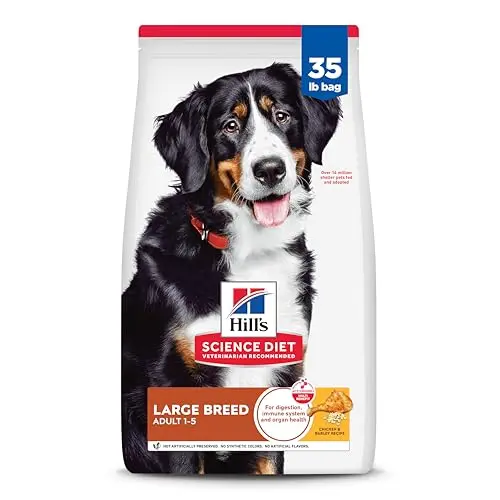 Hill's Science Diet Large Breed Adult dry dog food bag