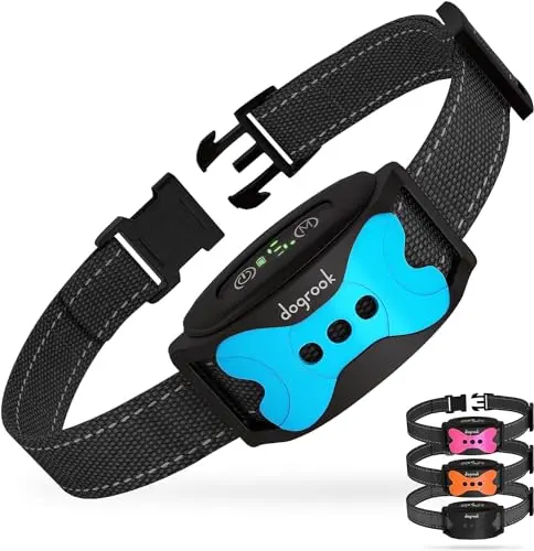 DogRook no shock bark collar with beep and vibration modes