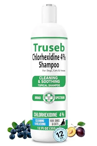 Truseb Topical Chlorhexidine 4% Shampoo for pets