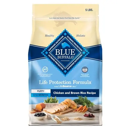 Blue Buffalo Life Protection Formula Puppy dry dog food bag