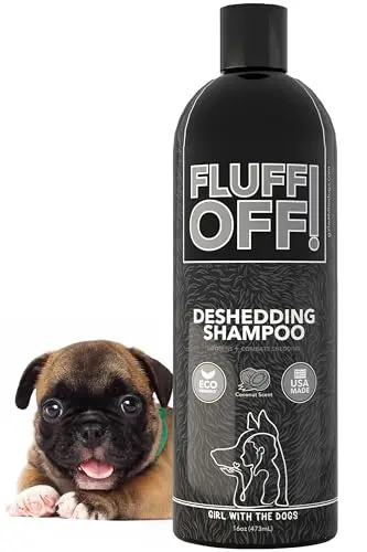 Fluff Off! by Girl With The Dogs natural deshedding shampoo