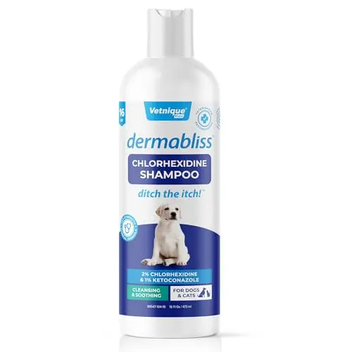 Vetnique Dermabliss Chlorhexidine Medicated Dog Shampoo
