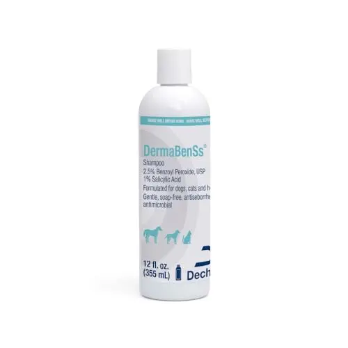 DermaBenSs Shampoo for dogs with seborrheic skin conditions