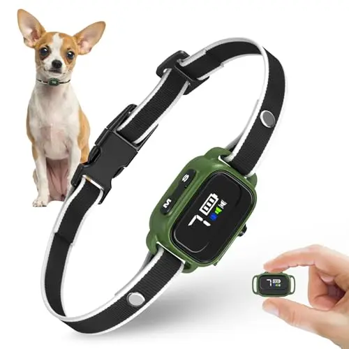 RICIVI affordable and small dog-specific no shock bark collar