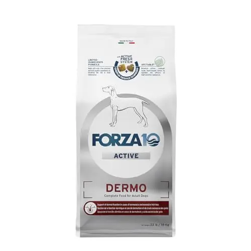 Forza10 Dermo Dry Food for dogs with itchy skin, fish flavor bag