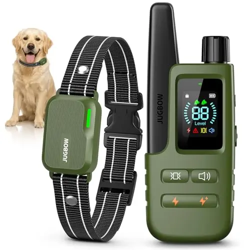 Jugbow 4500FT Dog Training Collar with remote and charging cable